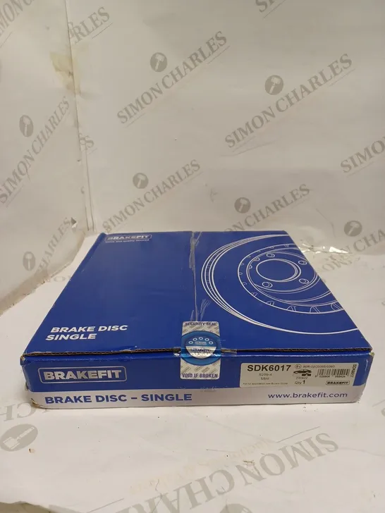 BOXED SEALED BRAKEFIT SDK6017 SINGLE BRAKE DISC - MINI