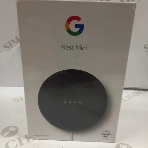 SEALED GOOGLE NEST MINI 2ND GENERATION