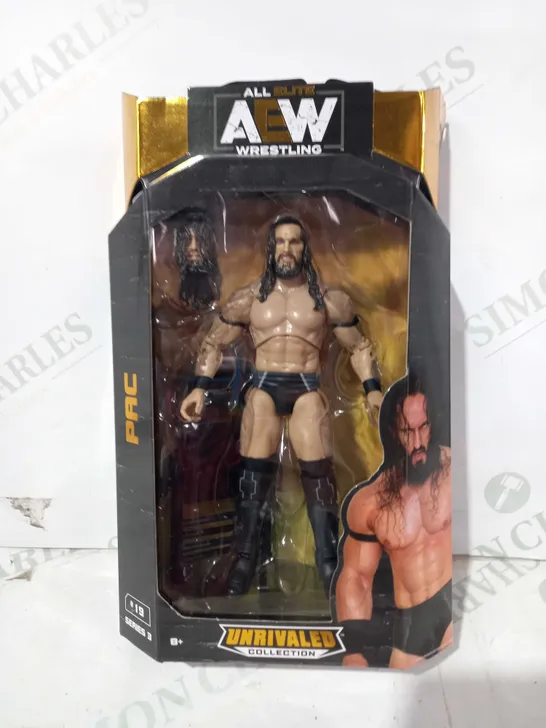 ALL ELITE WRESTLING UNRIVALED COLLECTION SERIES 3 - #19 - PAC COLLECTIBLE FIGURE