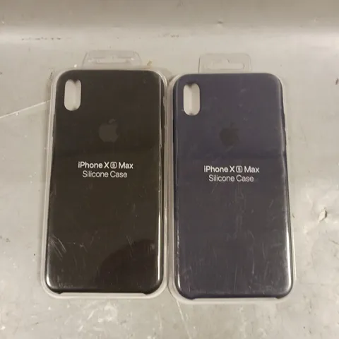 APPROXIMATELY 50 IPHONE XS MAX SILICONE PROTECTIVE CASES 