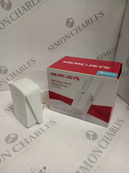 BOXED MERCUSYS 300MBPS WI-FI RANGE EXTENDER 