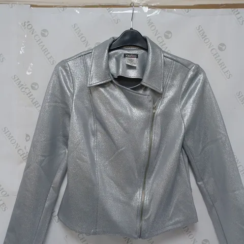 APPROXIMATELY 6 KIM&CO JACKETS IN VARIOUS COLOURS AND SIZES TO INCLUDE SIZE S/P, M