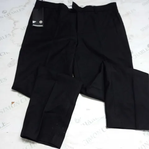 DSQUARED2 BLACK TROUSERS - 32