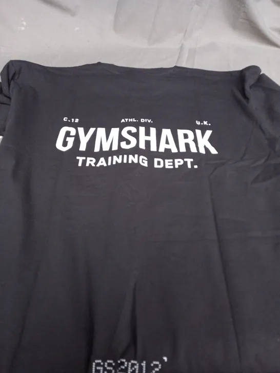 GYMSHARK TRAINING DEPT IN BLACK - MEDIUM