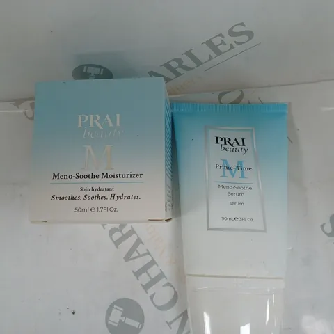 PRAI MENO-SOOTHE MOISTURIZER & SERUM DUO 50ML & 90ML