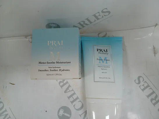 PRAI MENO-SOOTHE MOISTURIZER & SERUM DUO 50ML & 90ML