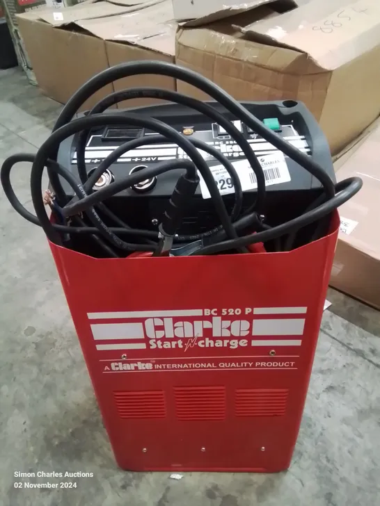 CLARKE BC520P BATTERY STARTER/CHARGER