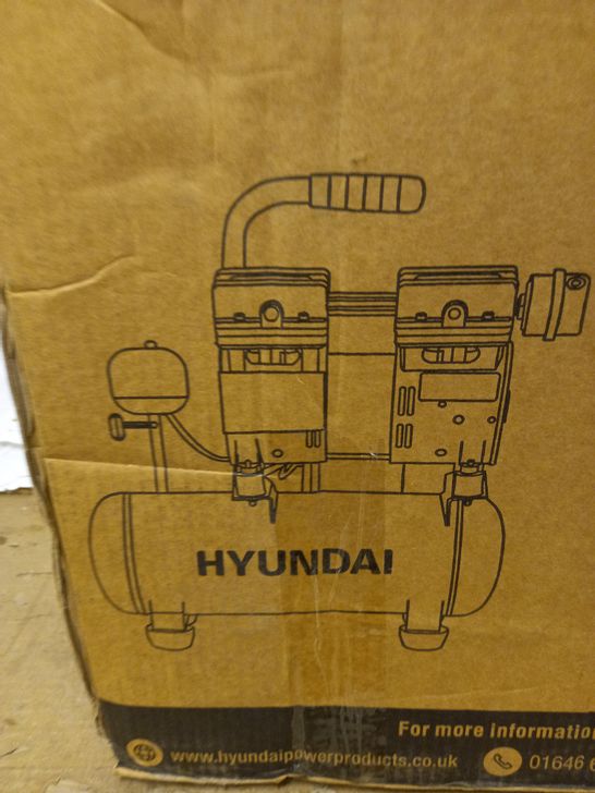 HYUNDAI SILENCED AIR COMPRESSOR, 550 W, 230 V