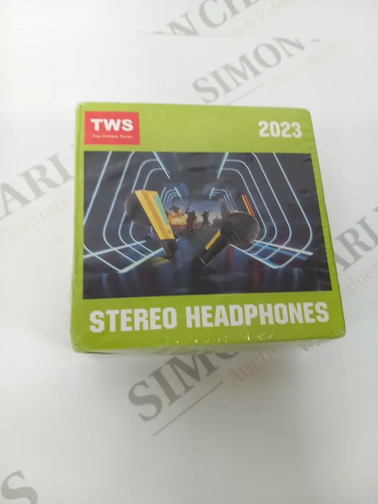 BOXED AND SEALED TWS 2023 STEREO HEADPHONES