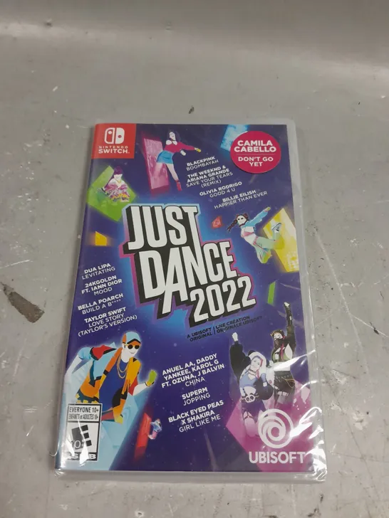 SEALED JUST DANCE 2022 FOR NINTENDO SWITCH 