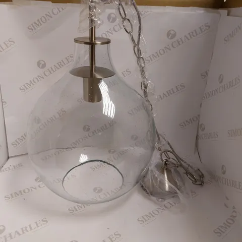 JOHN LEWIS CROFT COLLECTION SELSEY GLASS CEILING LIGHT 