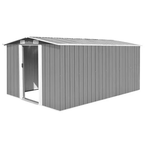 BOXED MCMURRY GARDEN SHED 257 X 392 X 181 CM (4 BOXES)