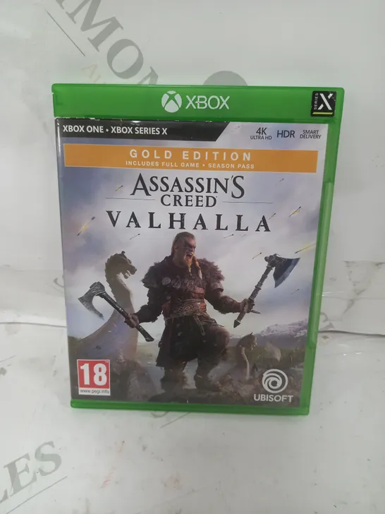 XBOX ONE & XBOX SERIES X ASSASSAINS CREED VALHALLA GOLD EDITION