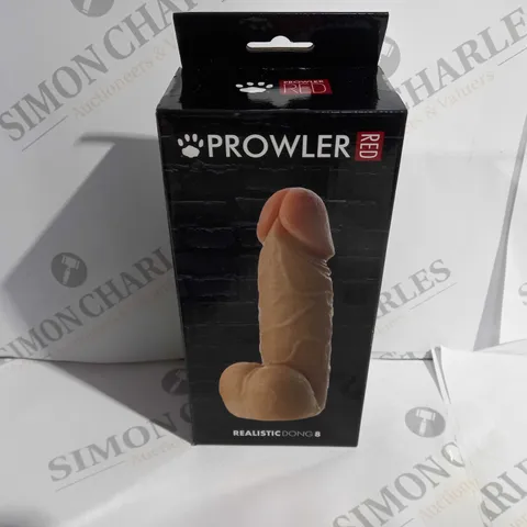 BOXED AND SEALED POWLER RED REALISTIC DONG 8