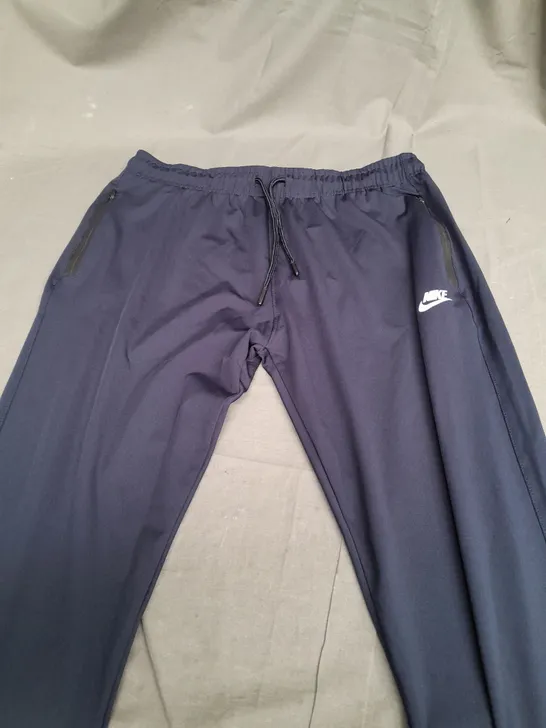 NIKE NAVY TRACKSUIT PANTS - XL