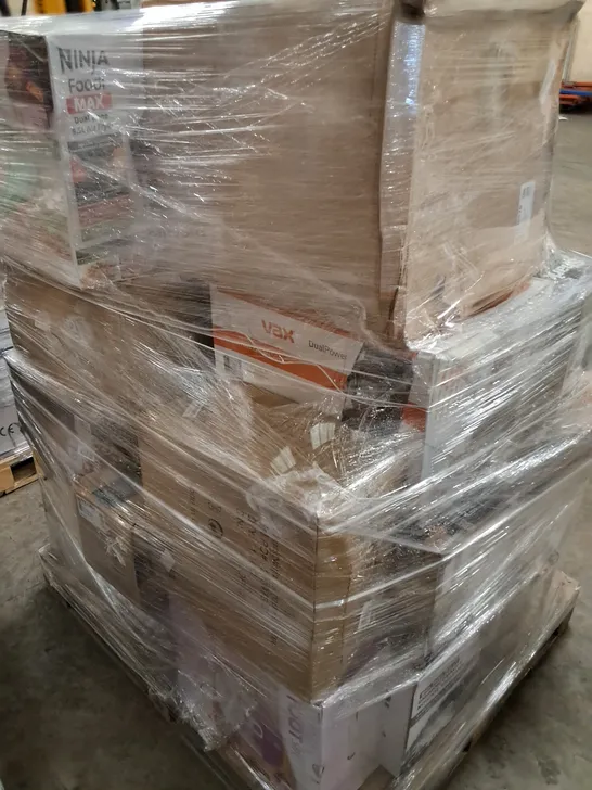 PALLET OF APPROXIMATELY 22 UNPROCESSED RAW RETURN HOUSEHOLD AND ELECTRICAL GOODS TO INCLUDE;