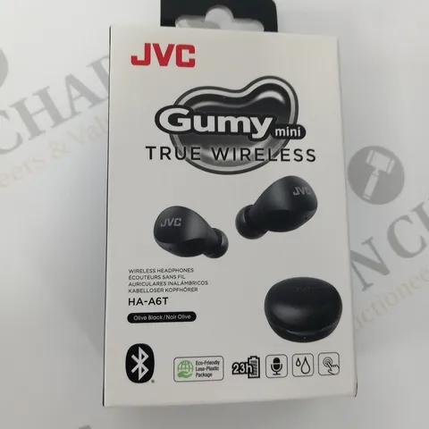 BOXED JVC GUMY MINI TRUE WIRELESS EARPHONES HA-A6T