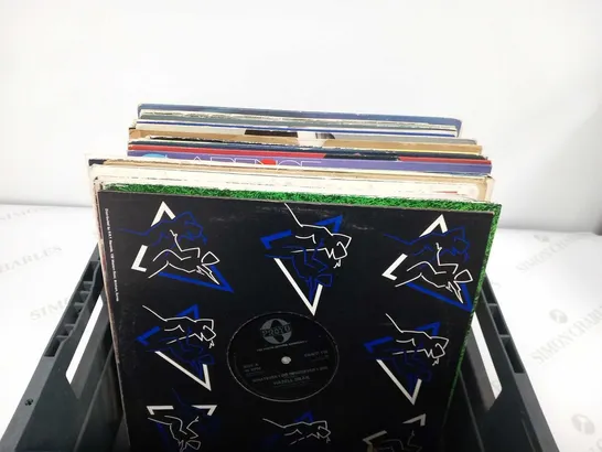 A  COLLECTION OF 60 X VINYL RECORDS. MAINLY 12” SINGLES FROM THE 1980s ETC.