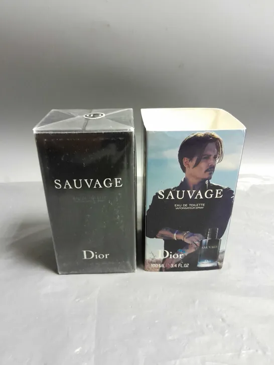 BOXED AND SEALED DIOR SAUVAGE EAU DE TOILETTE SPRAY 100ML 