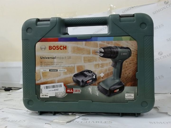 CORDLESS HAMMER DRILL UNIVERSALIMPACT 18 3172744Simon Charles Auctioneers