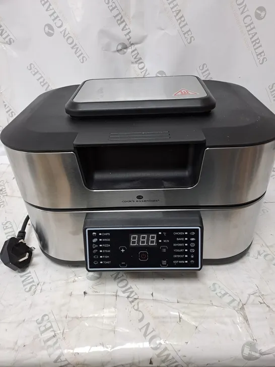 BOXED COOK'S ESSENTIALS GRILL & AIRFRYER 5.5L