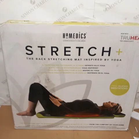 BOXED HOMEDICS STRETCH PLUS THE BACK STRETCHING MAT INSPIRED BY YOGA YMM-2000HQVI-EU