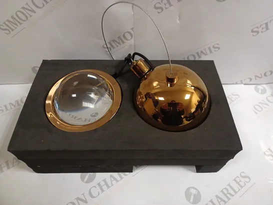 BOXED TOM DIXON SPOT ROUND PENDANT IN COPPER