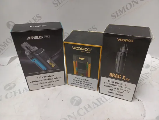 APPROXIMATELY 20 VAPES & E-CIGARETTES TO INCLUDE ARGUS PRO, VOOPOO X217, VOOPOO DRAG X PRO, ETC