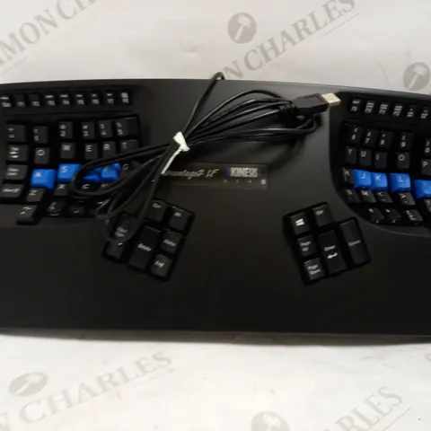 KINESIS ADVANTAGE2 QUIET LF ERGONOMIC KEYBOARD (KB600LFQ)