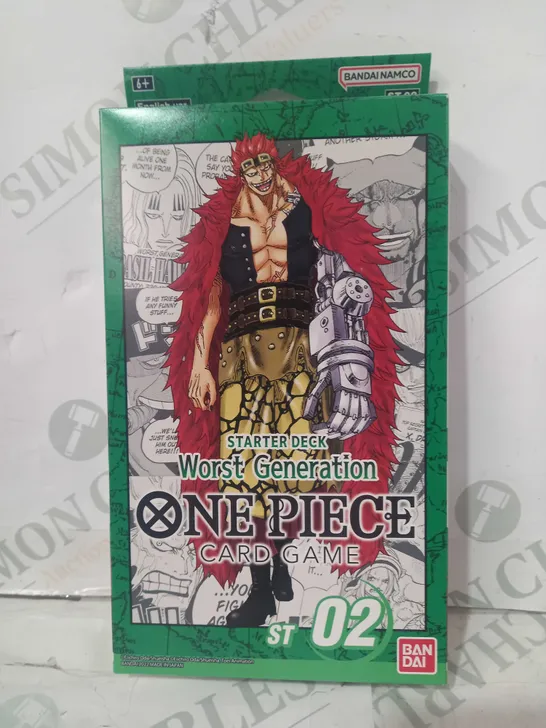 BANDAI NAMCO ONE PIECE CARD GAME - ST-02 WORST GENERATION START DECK