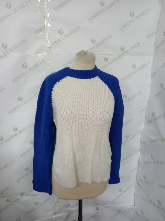 L.K. BENNETT KNITTED JUMPER SIZE XS