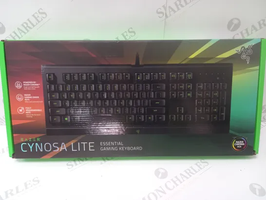 BRAND NEW BOXED RAZER CYNOSA LITE ESSENTIAL GAMING KEYBOARD