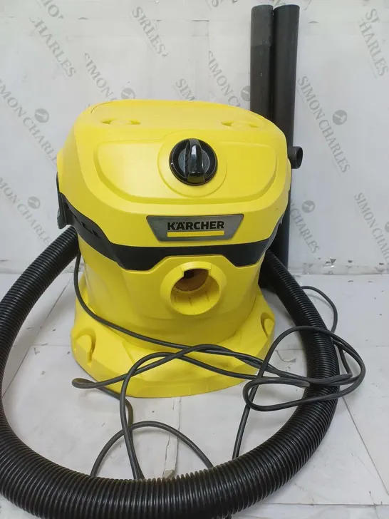 KARCHER WD2 PLUS WET AND DRY VACUUM CLEANER  RRP £67.99