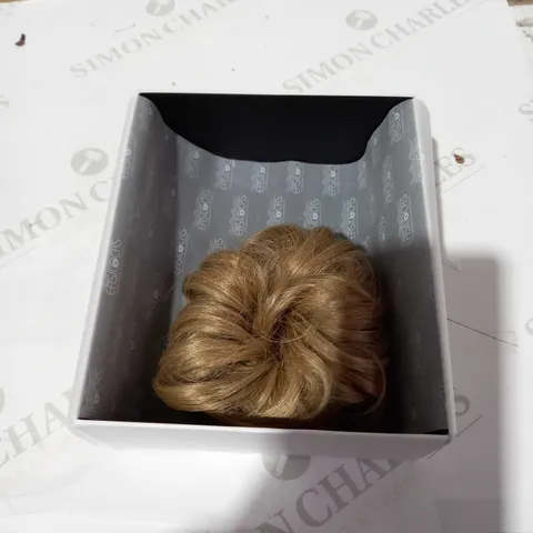 EASILOCKS HD FIBRE ELASTICATED SCRUNCHIE SAND AND VANILLA 