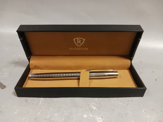 RUCKSTUHL STAINLESS STEEL LUXURY PEN