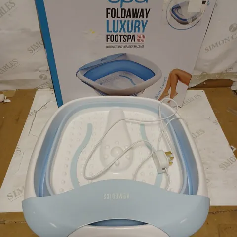 HOMEDICS SPA FOLDAWAY LUXURY FOOTSPA