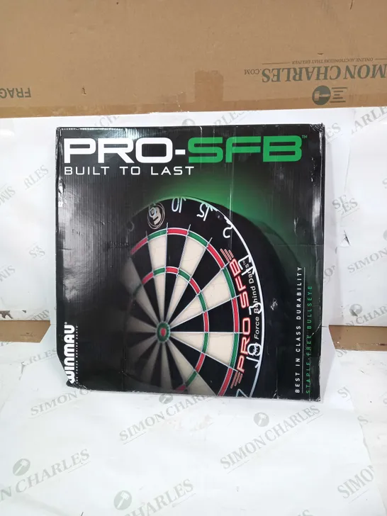 BOXED PRO-SFB DART BOARD 