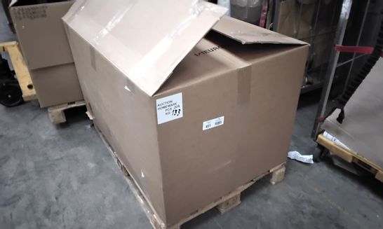 PALLET OF ASSORTED ITEMS INCLUDING VARIABLE SPEED ROTARY DETAIL CARVER, ESSENTIAL OIL DIFFUSER, ALARM CLOCK, STAINLESS STEEL MESH BURNER, HUMANE MOUS TRAP, MILK FROTHER
