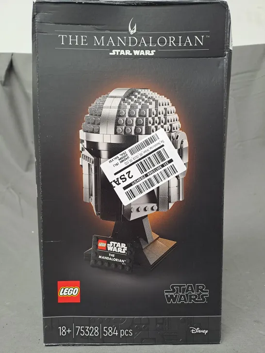 BOXED LEGO STAR WARS THE MANDALORIAN DIN DJARIN HELMET [SET 75328] RRP £70