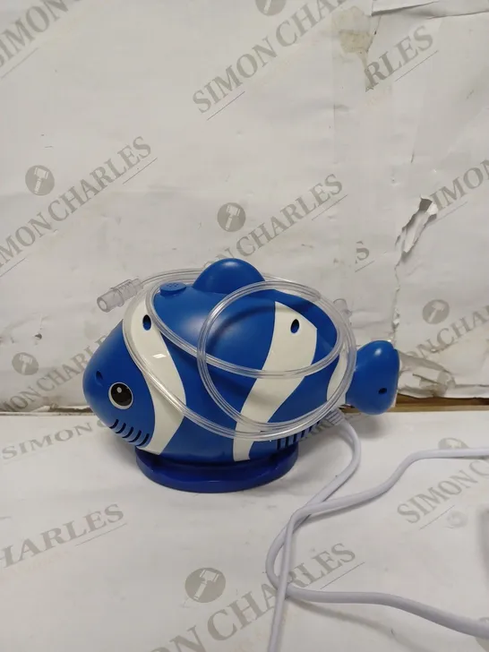 A&D MEDICAL UN-019 CHILD FRIENDLY COMPRESSOR NEBULISER - BLUE CLOWNFISH