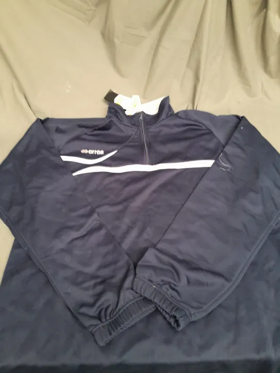 ERREA 1/4 ZIP NAVY SHIRT SIZE 4XL