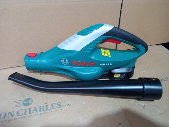 BOSCH ALB 18 LI CORDLESS LEAF BLOWER