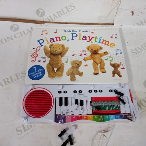 TEDDY BEAR FRIENDS PIANO PLAYTIME BOOK