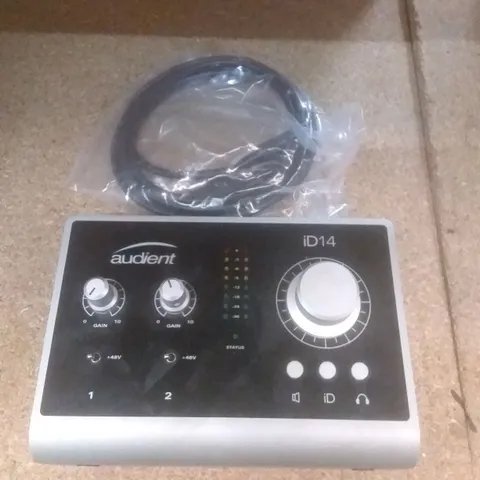 AUDIENT ID14 USB AUDIO INTERFACE AND MONITOR CONTROLLER