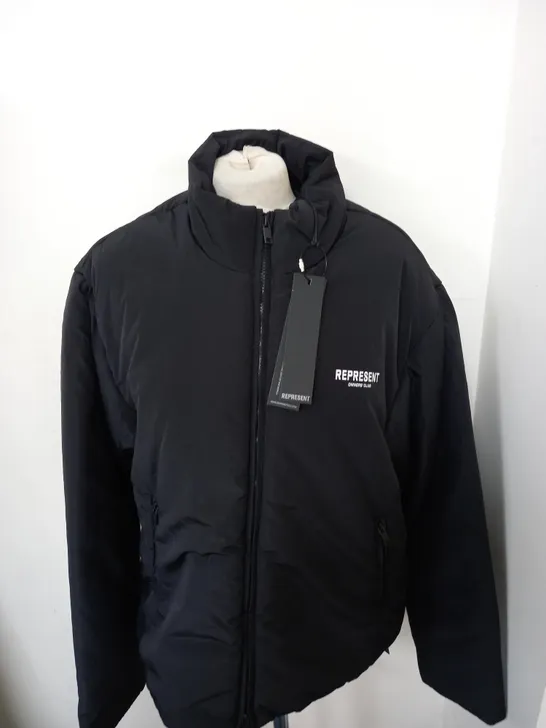 REPRESENT OWNERS CLUB WADDED COAT SIZE L