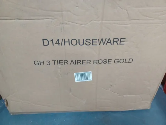 3 TIER CLOTHES AIRER ROSE GOLD