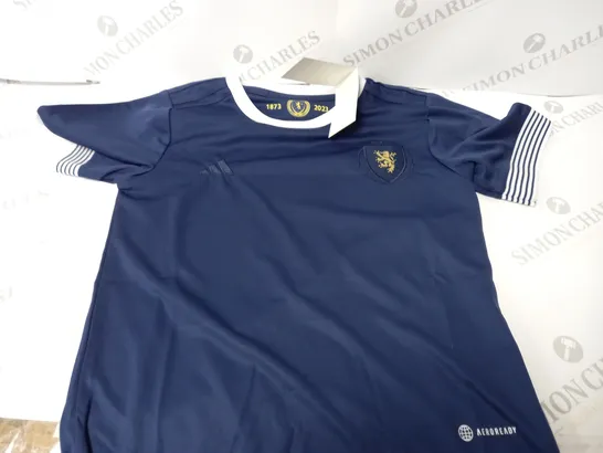 ADIDAS SCOTLAND 150 YEARS FOOTBALL SHIRT - UK 22