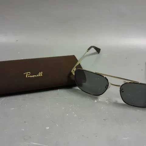 PRAGNELL GOLD COLOURED FRAME SUNGLASSES 