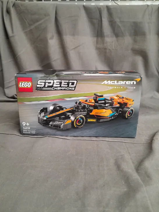 BOXED LEGO SPEED CHAMPIONS MCLAREN FORMULA 1 CAR