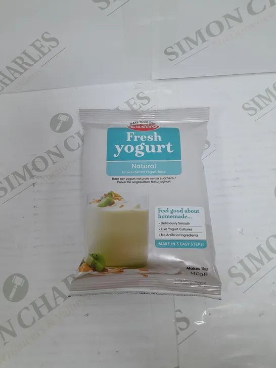 EASIYO FRESH YOGURT NATURAL MAKE YOUR OWN PACKET X5